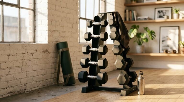 best dumbbell sets with rack